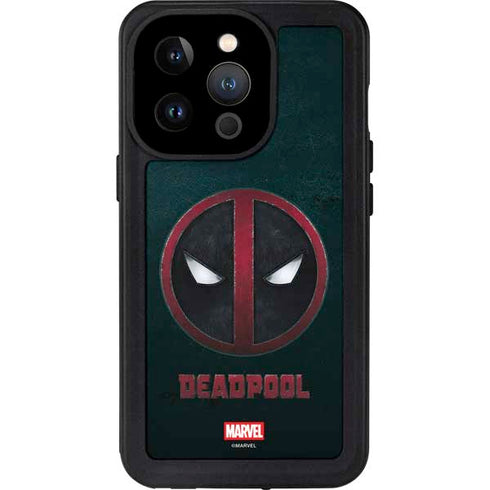 Marvel Deadpool Legacy Deadpool Logo iPhone 15 Pro Waterproof Case